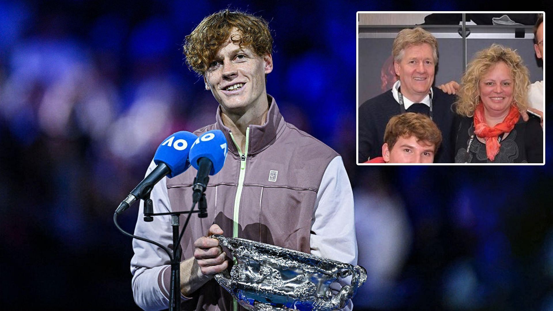 Wish everyone could have my parents - Jannik Sinner pays heartfelt tribute  to his parents in emotional Australian Open victory speech