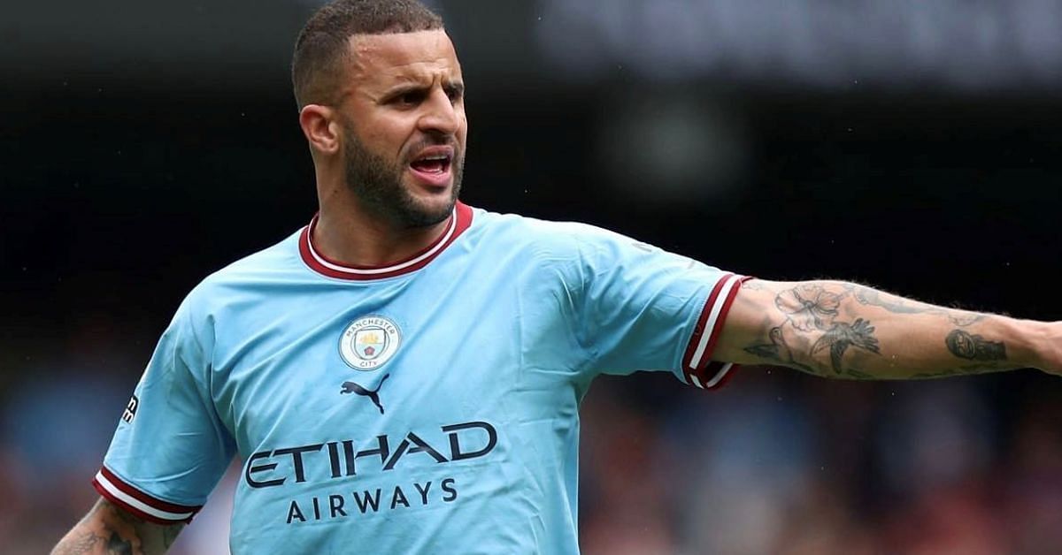 Kyle Walker in Etihad Stadium (Image via Instagram/@kylewalker2)