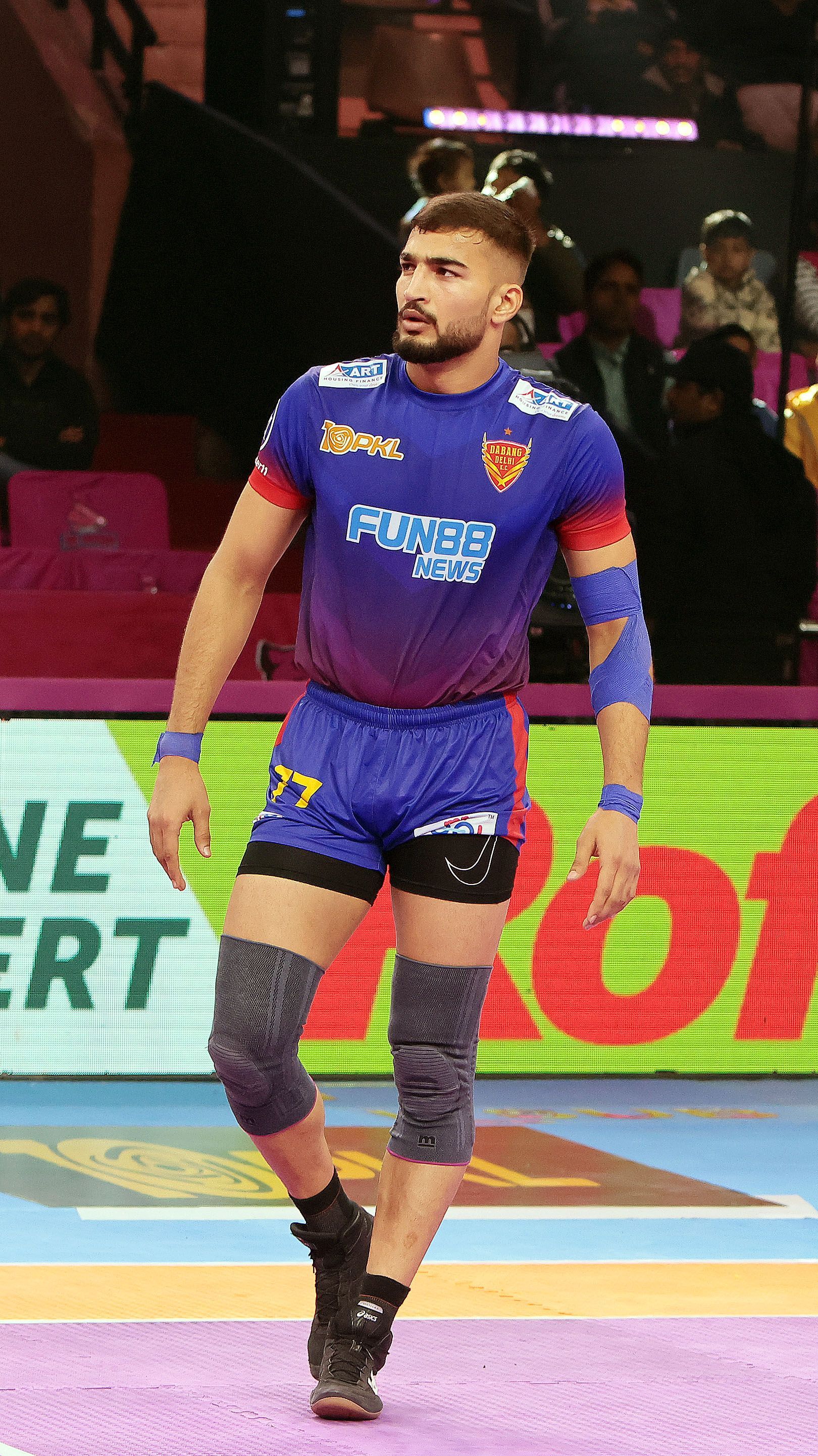 Ashu Malik of Dabang Delhi (Credits: PKL)