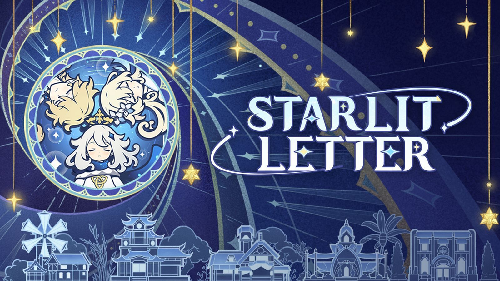 Take part in the Starlit Letter Web Event to win 40 Primogems (Image via HoYoverse)