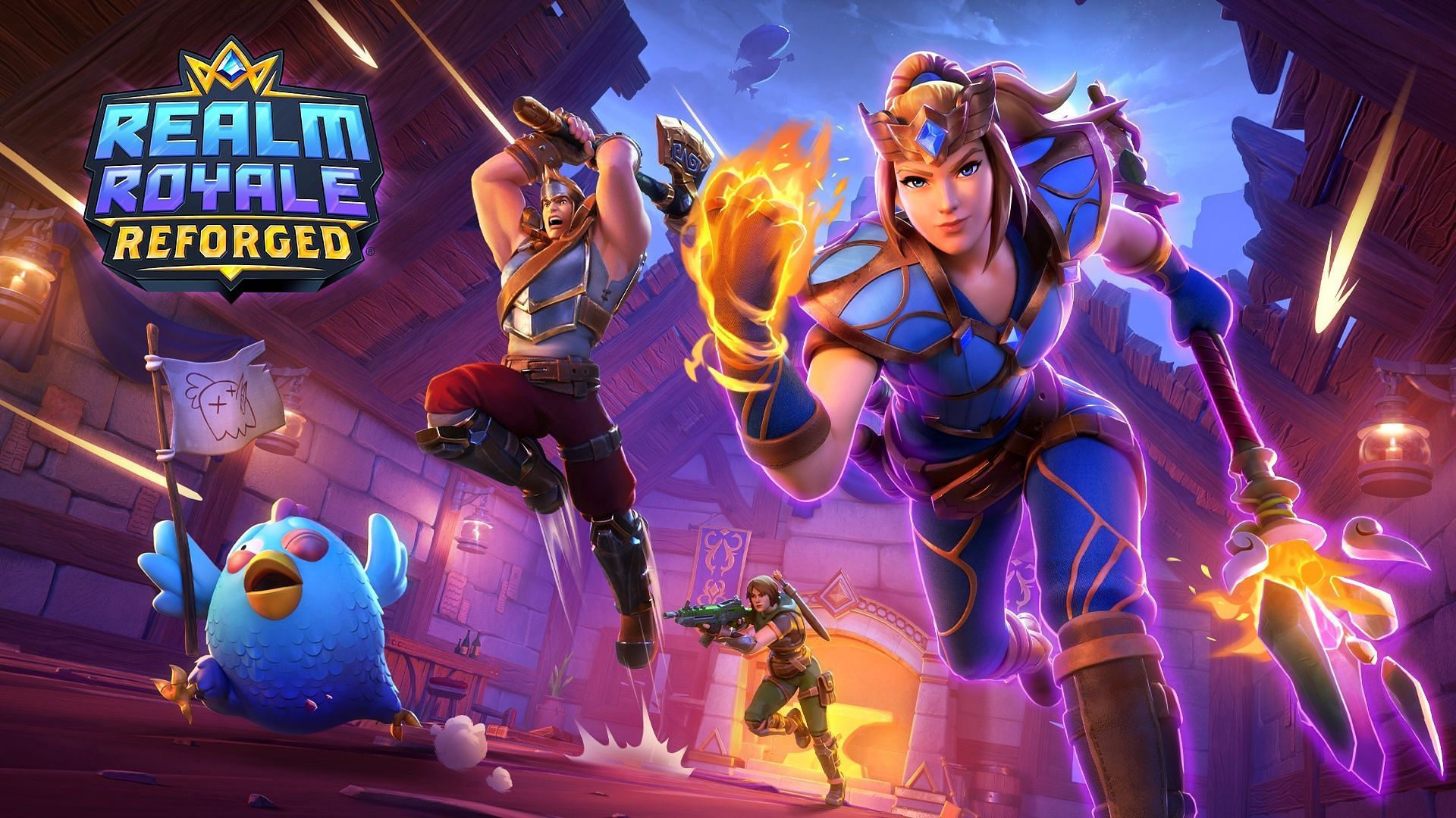 Realm Royale is a free-to-play third-person battle royale (Image via Hi Rez Studios)