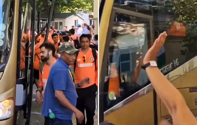[Watch] Virat Kohli gets rousing reception from fans after Day 1 of IND vs SA Cape Town Test