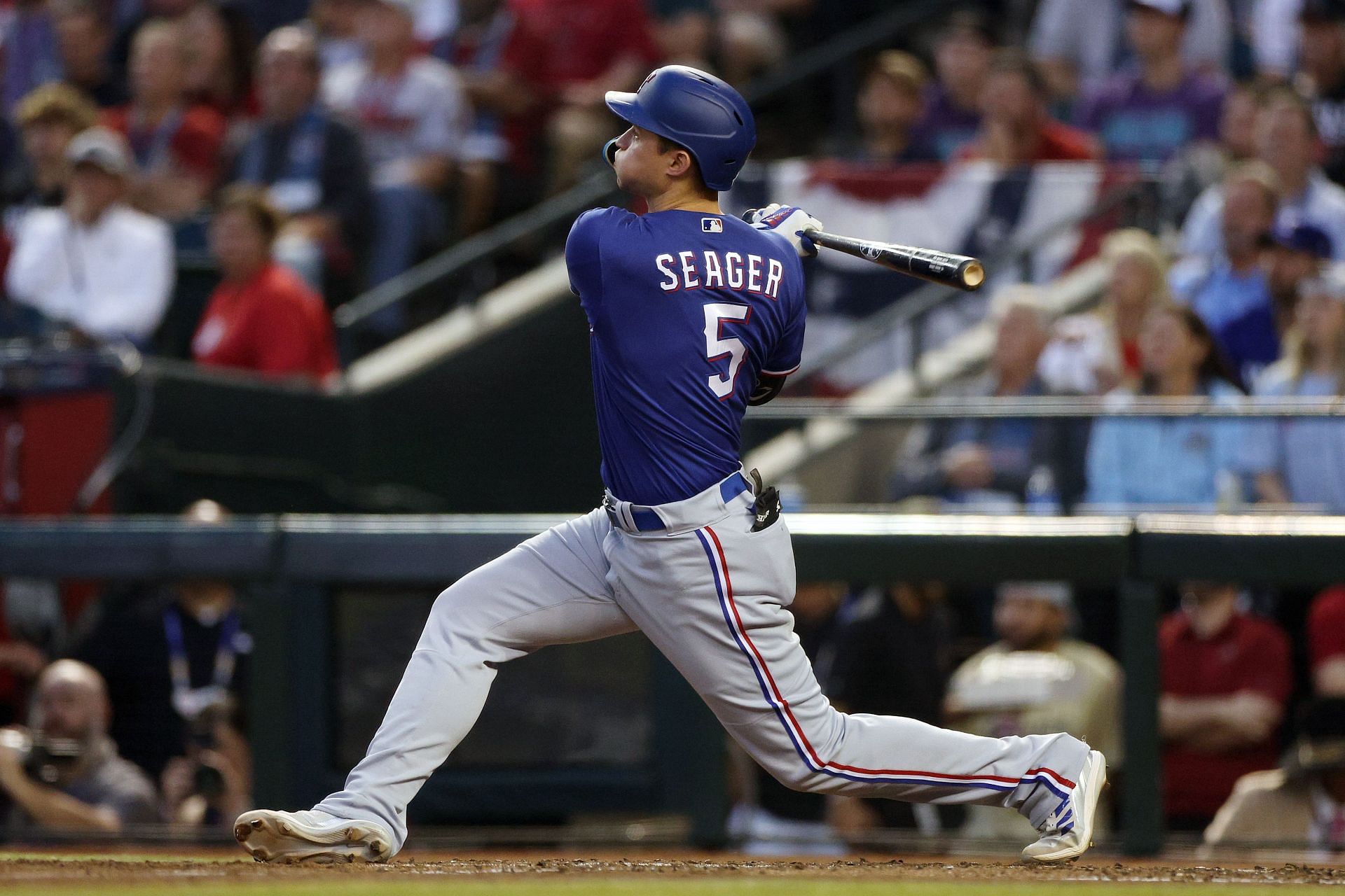 World Series - Texas Rangers v Arizona Diamondbacks - Game Three (via Getty Images)