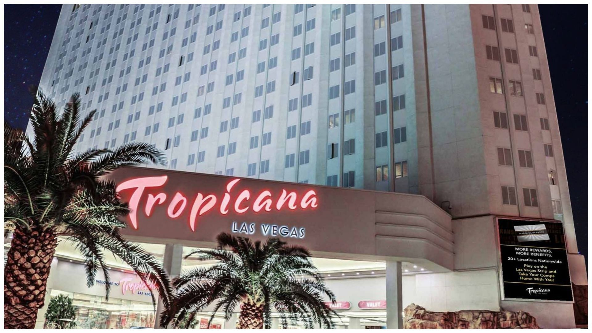 Tropicana Las Vegas will shut down on April 2 (Image via Instagram/@troplv)