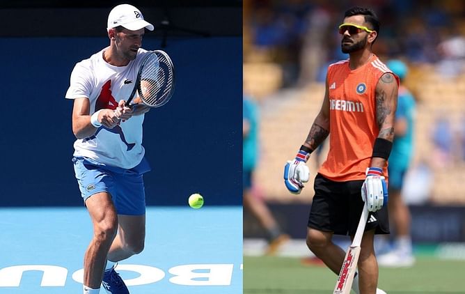 “Let me just check if it’s a fake account” - Virat Kohli shares first reaction after receiving DM from Novak Djokovic