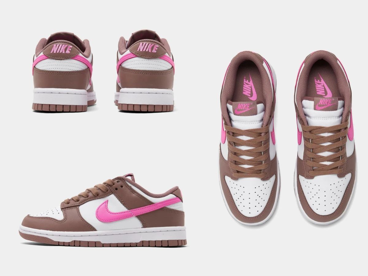 Take a closer peek at the upcoming Nike Dunk Low sneakers (Image via JD Sports UK)