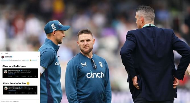 “Dinesh Karthik will translate this one for you” - Wasim Jaffer roasts Kevin Pietersen on Day 1 of India vs England Hyderabad Test