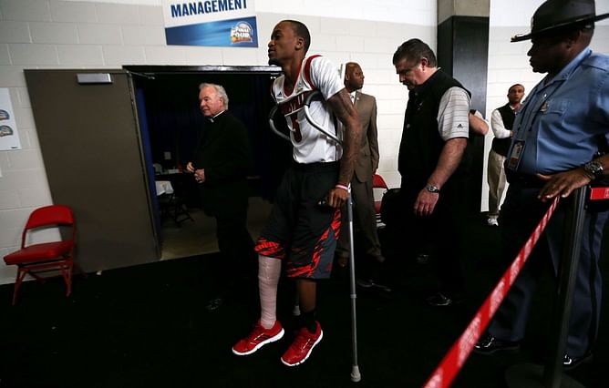 Top 5 scariest college basketball injuries of all time ft. Kevin Ware