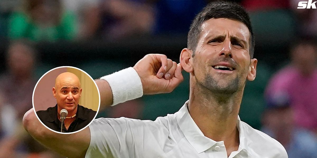 Novak Djokovic will fall to Father Time soon, says Andre Agassi