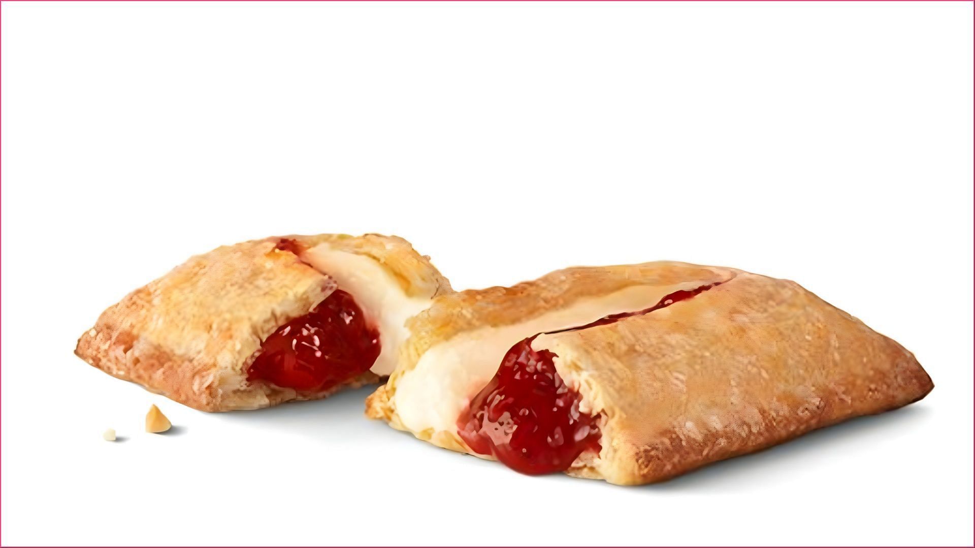 The Strawberry &amp; Creme Pie is priced at over $2.59 (Image via McDonald&rsquo;s)