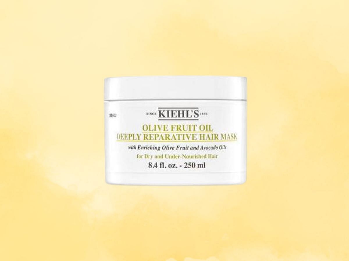 Kiehl&#039;s olive fruit oil deeply reparative hair mask (Image via Kiehl&#039;s)