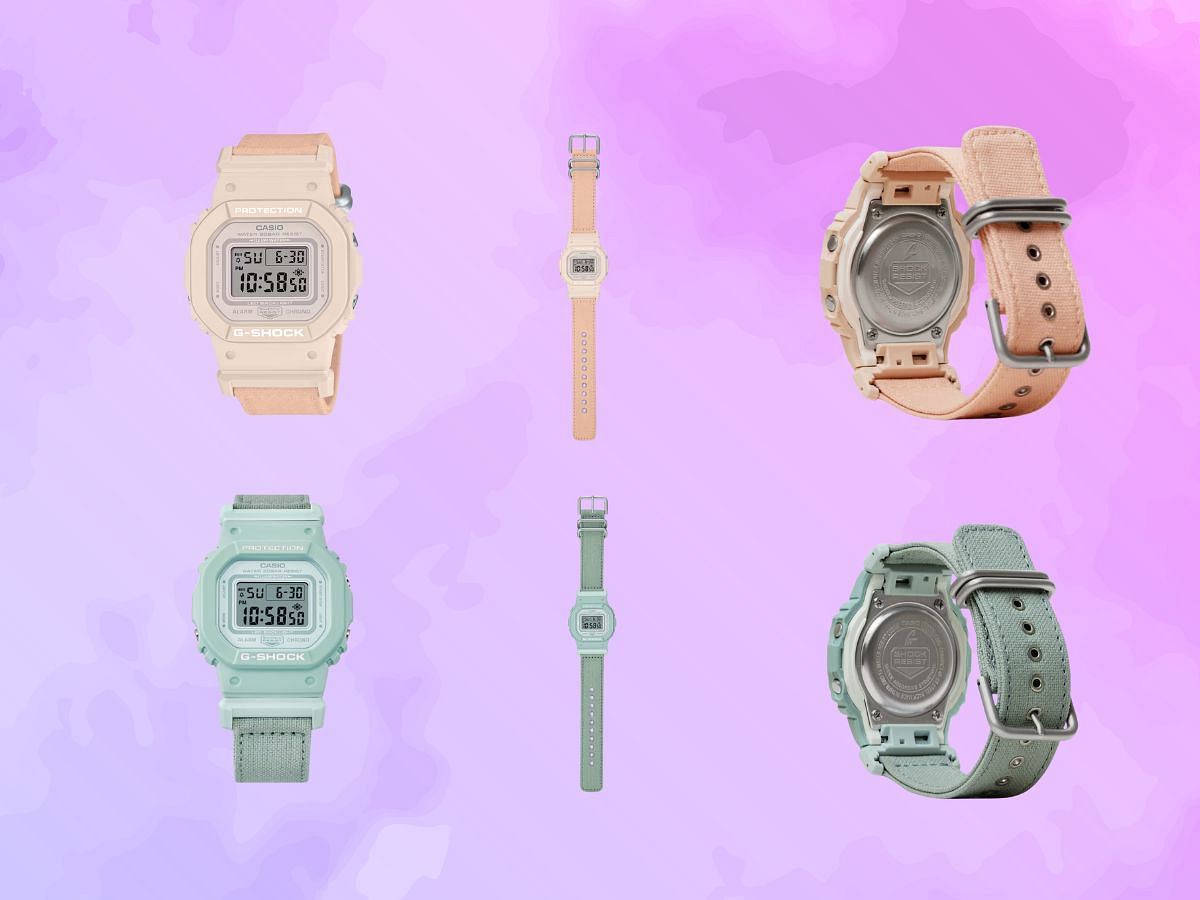 Women&#039;s watches from Casio Coexist collection (Image via Casio)