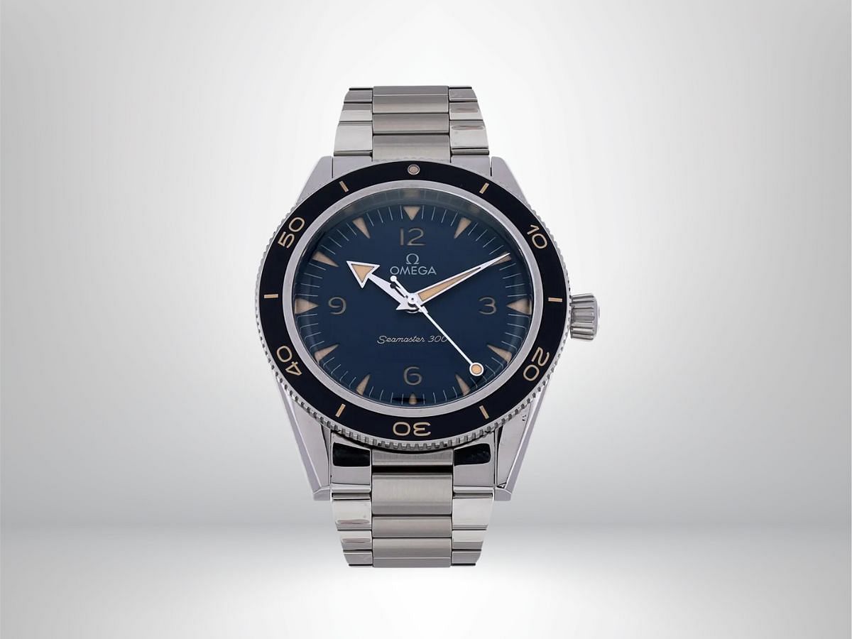 The Omega Seamaster 300 watch (Image via Nordstrom)