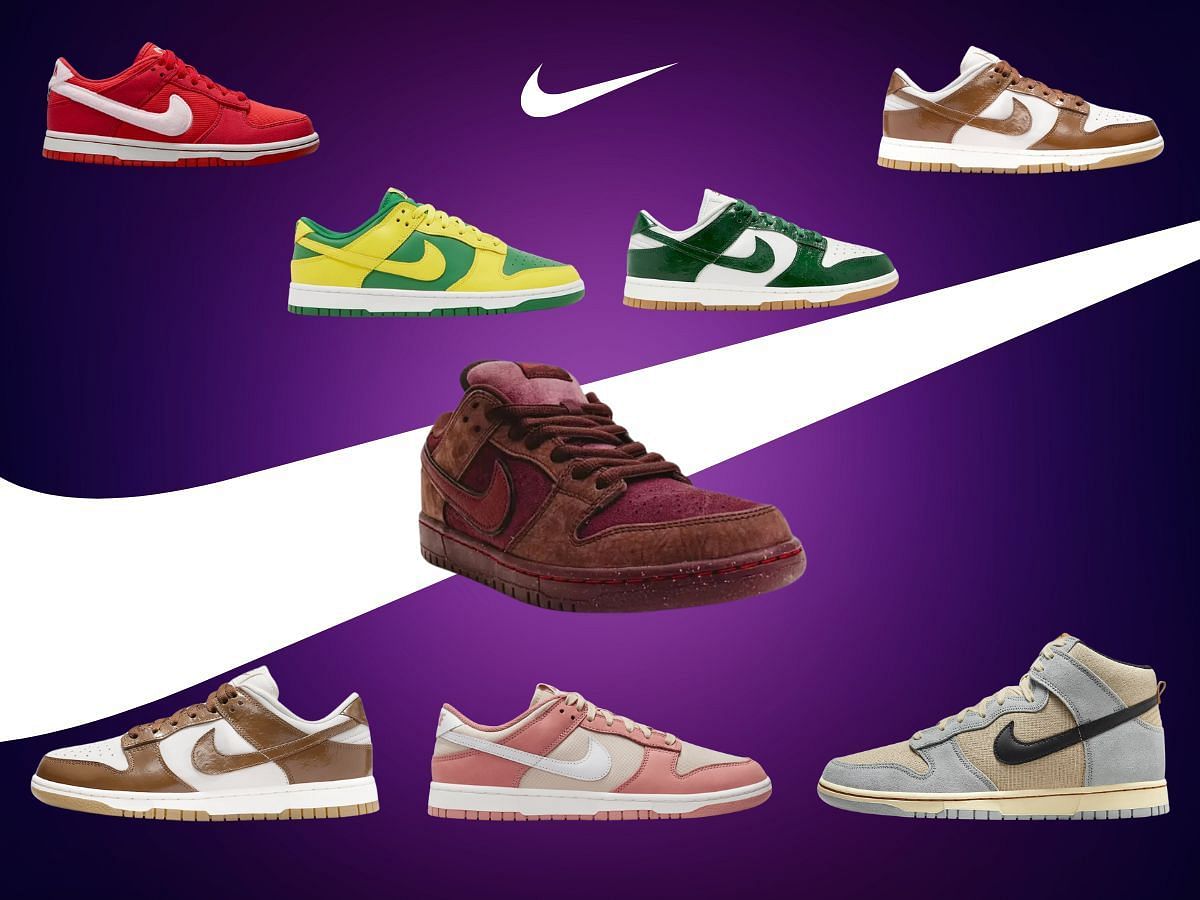 Every Nike Dunk sneaker releasing in February 2024 (Image via Sportskeeda)