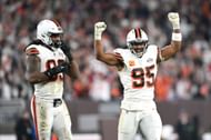 Myles Garrett of the Cleveland Browns