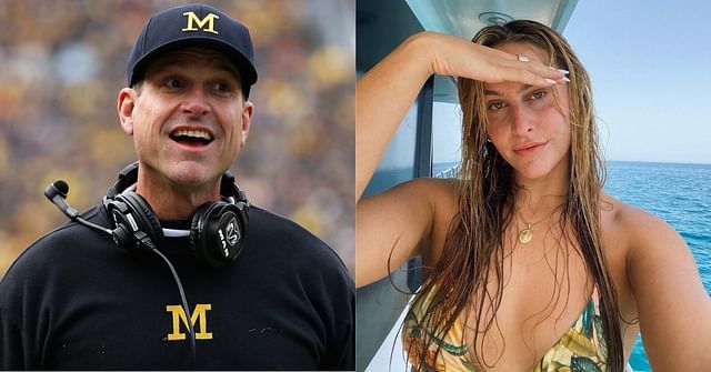 Jim Harbaugh: IN PHOTOS: Jim Harbaugh's daughter Grace marks her presence in Houston ahead of National Championship game