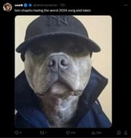 Internet users reacted to the clip