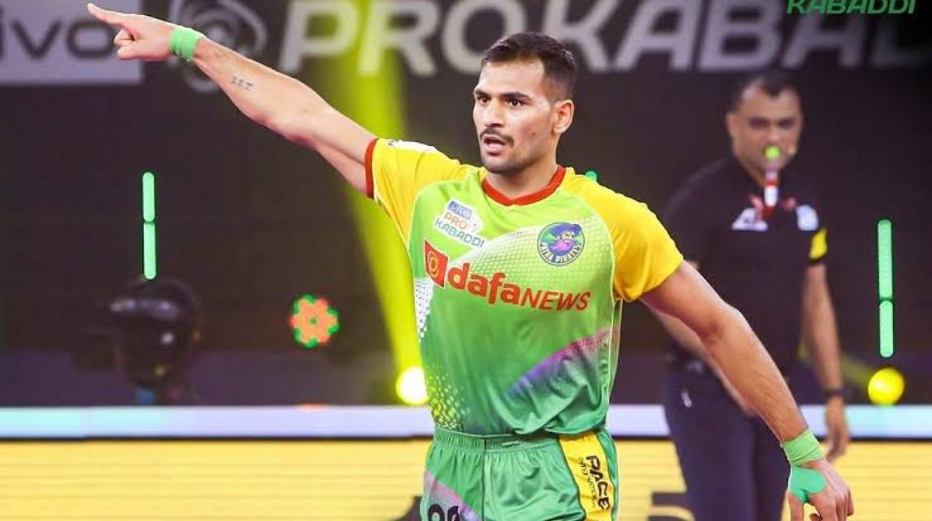 Patna Pirates  raider Sachin Tanwar(credit:PKL)