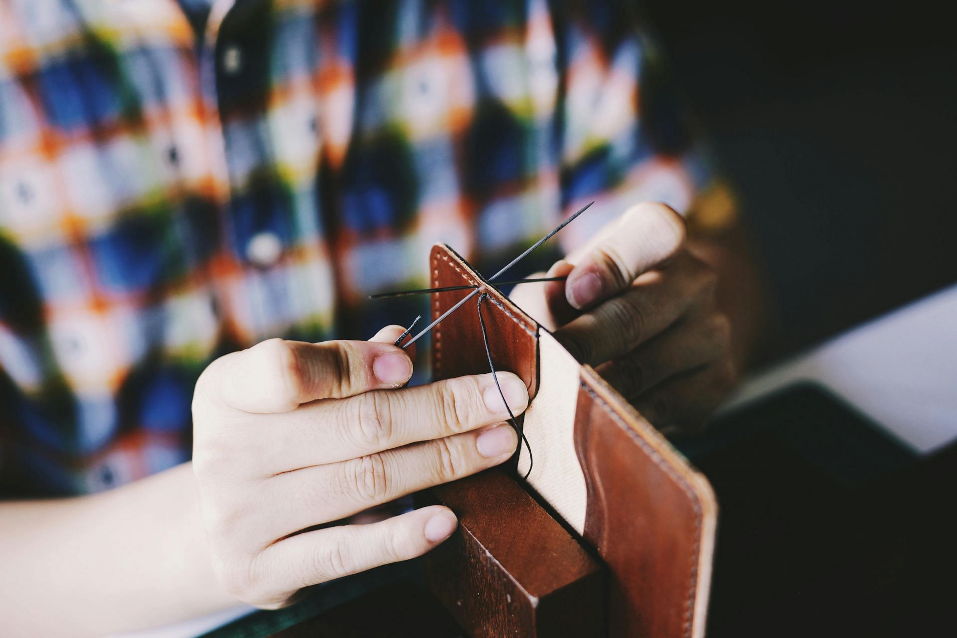 Make a Leather Wallet (Image via Pexels)