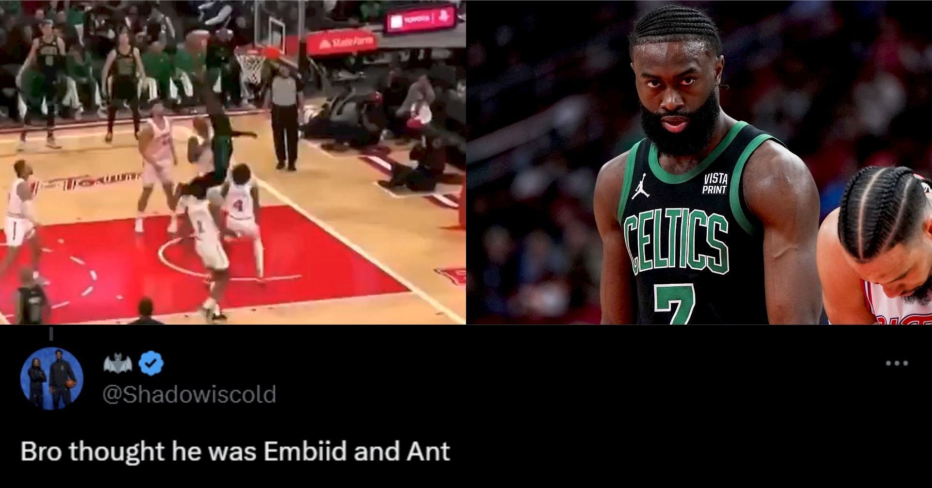 Jaylen Brown botches self-alley-oop pass, NBA Twitter roasts him with memes