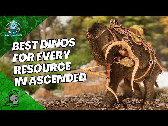 Best Ark Survival Ascended tame for every resource