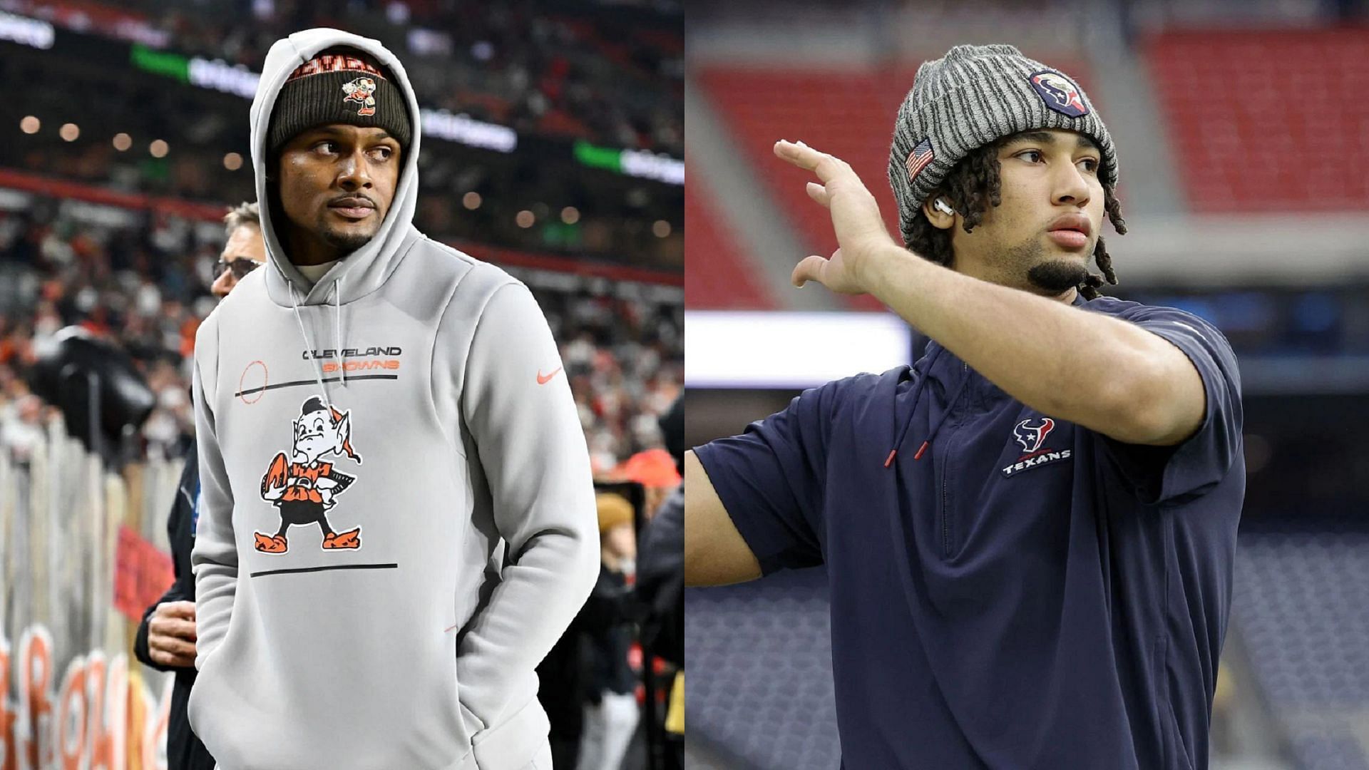 Deshaun Watson catches strays after C. J. Stroud impresses in playoff debut vs Browns