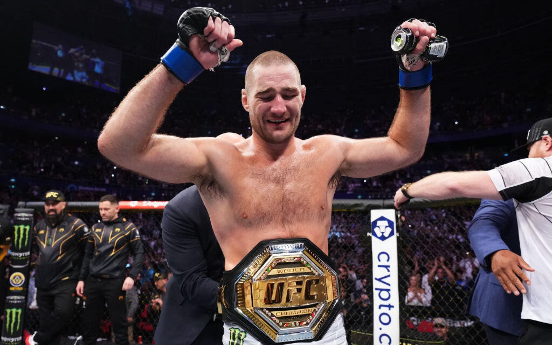 UFC middleweight champion Sean Strickland lashes out at how the UFC handles failed drug tests