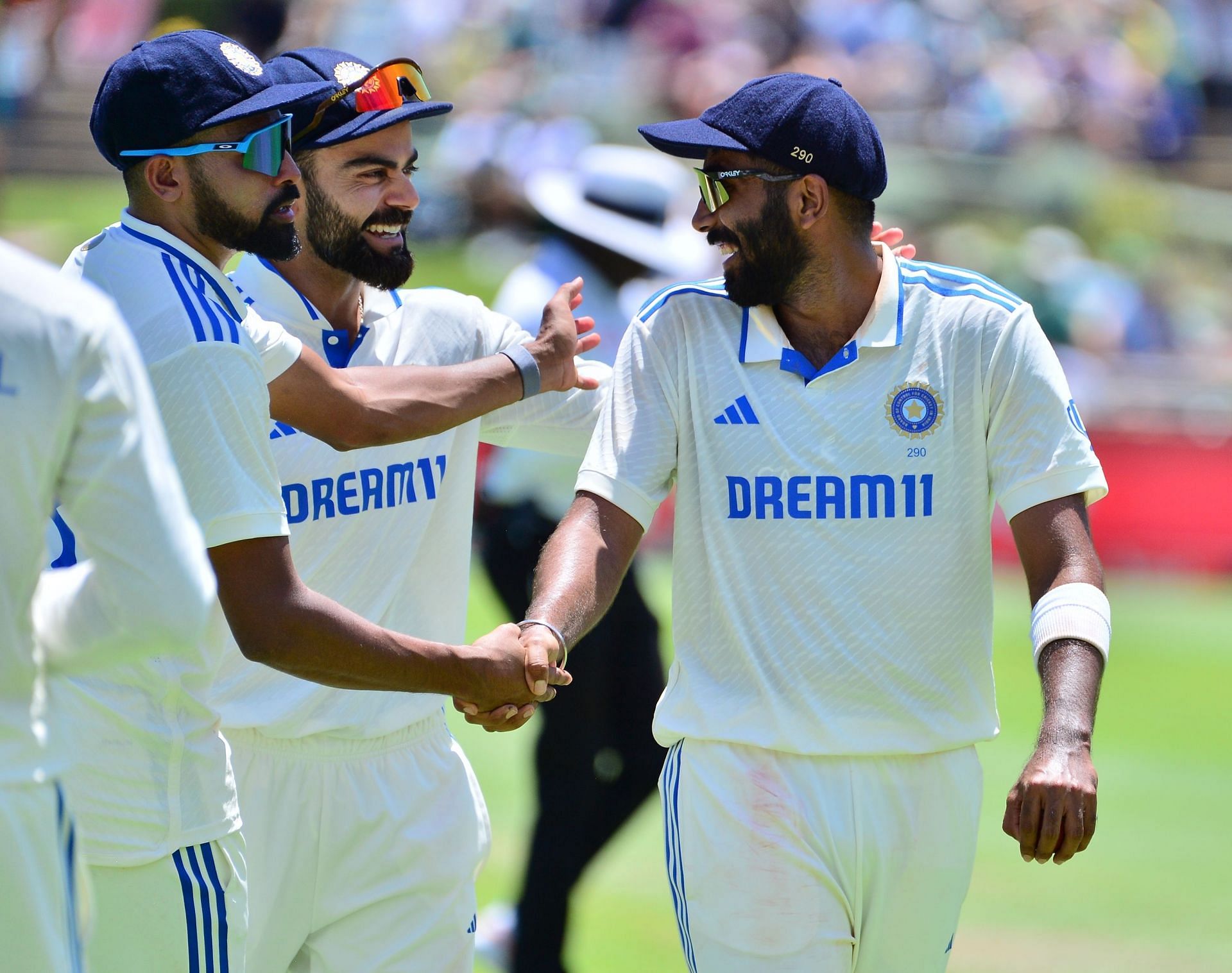 Jasprit Bumrah (right) is arguably the most complete bowler in world cricket. [P/C: Getty]