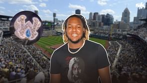 Vladimir Guerrero Jr. dons enormous 'Big W' diamond ring that shines as bright as his heavy-hitting prowess