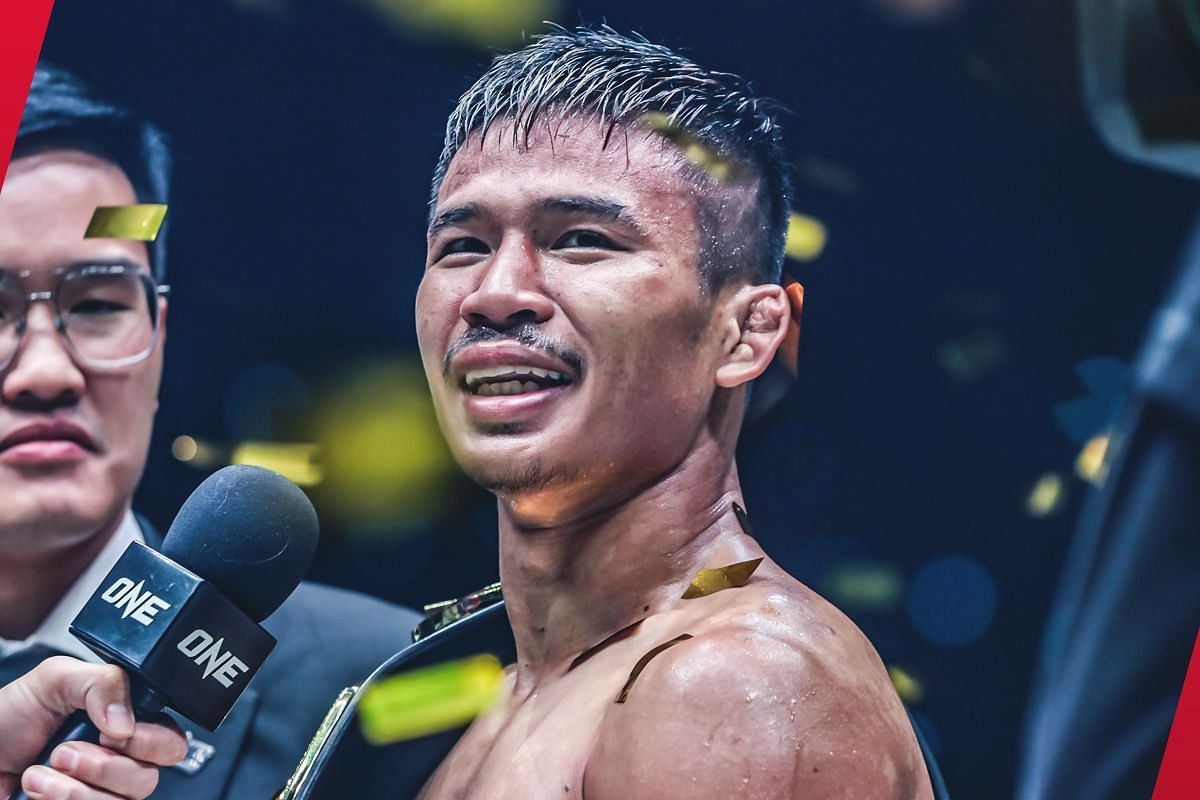 ONE flyweight kickboxing world champion Superlek Kiatmoo9.