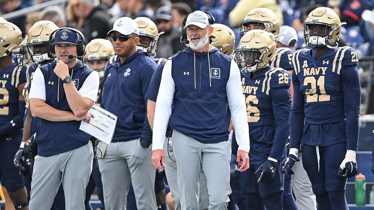 Navy Midshipmen Coaching Staff 2023