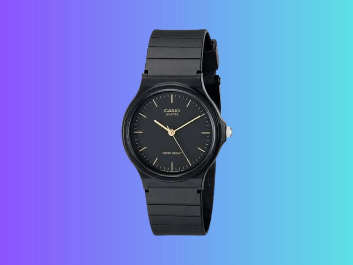 MQ21-1E Resin Black Casio vintage watch (Image via Amazon)