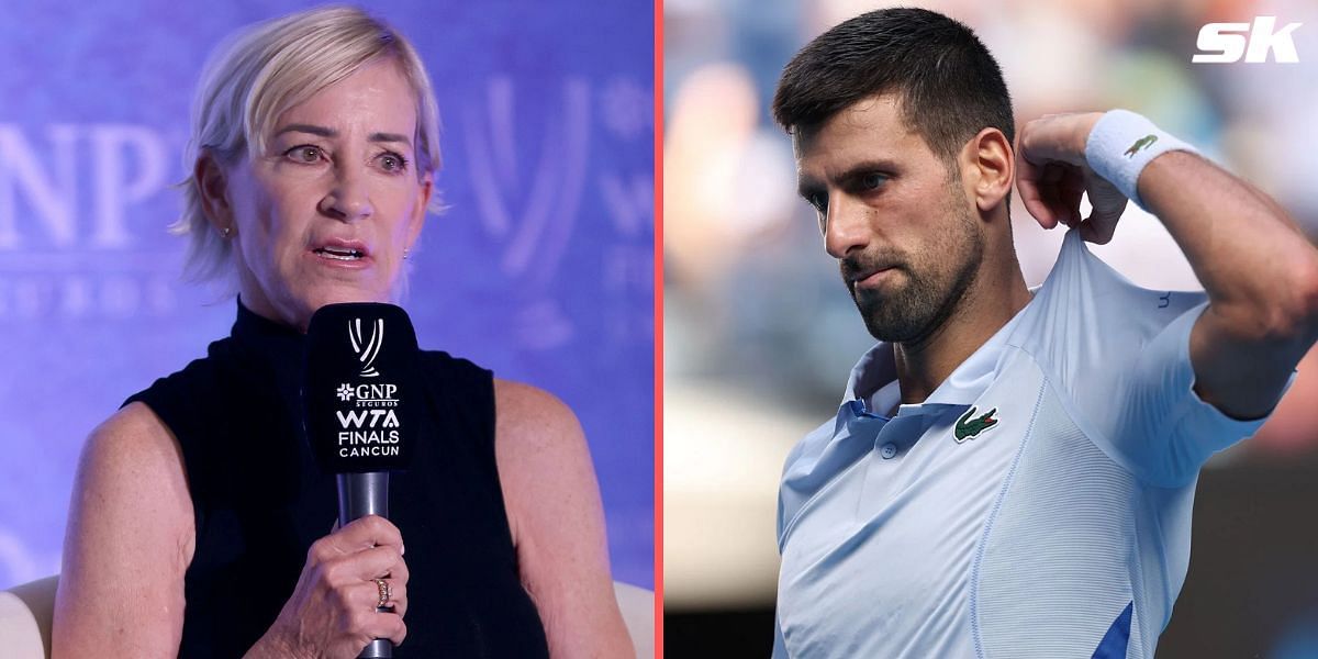 Chris Evert Novak Djokovic equal pay