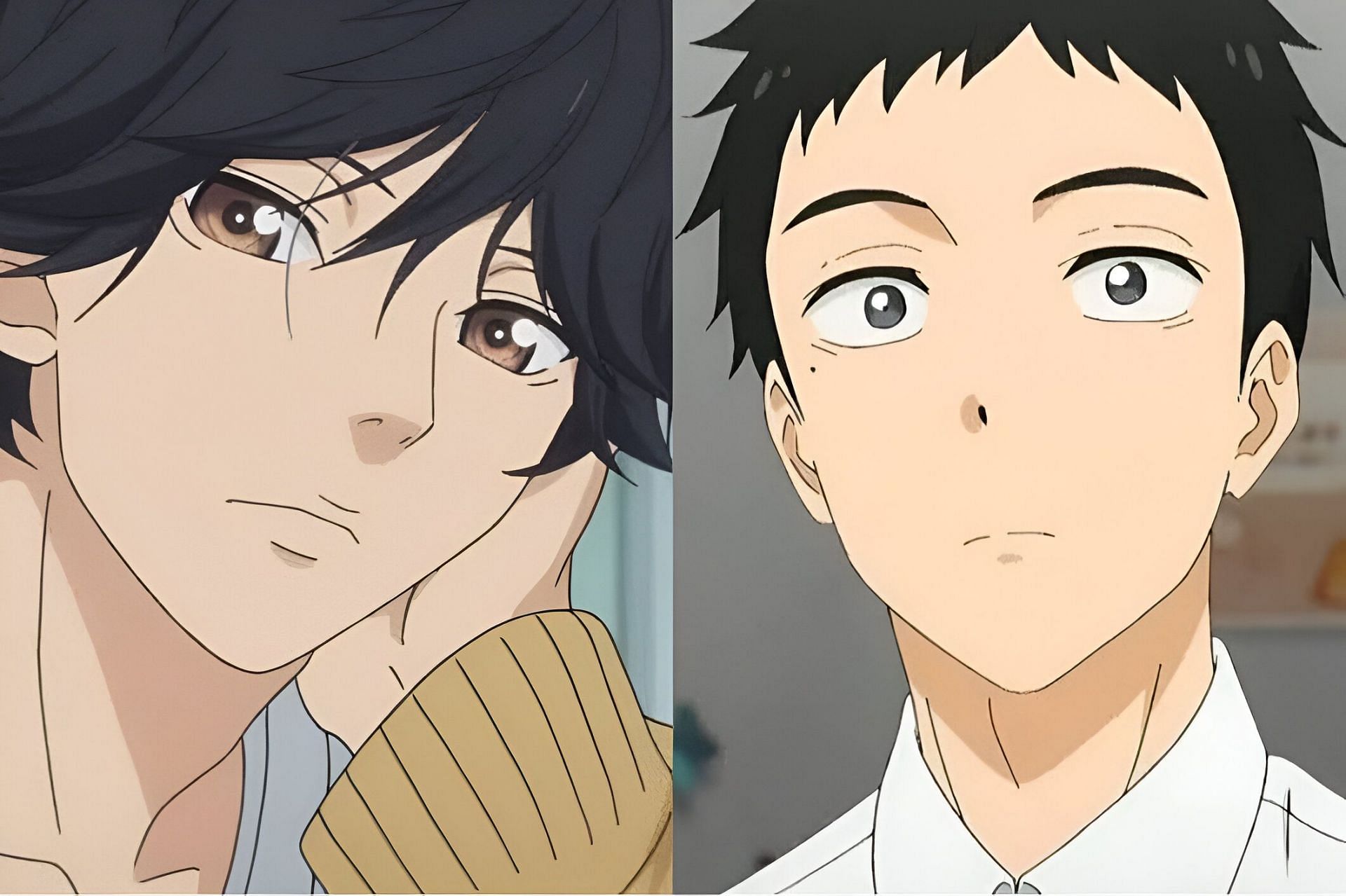 Kou (left) and Gojo (right) as seen in anime (image via Production I. G &amp; CloverWork)