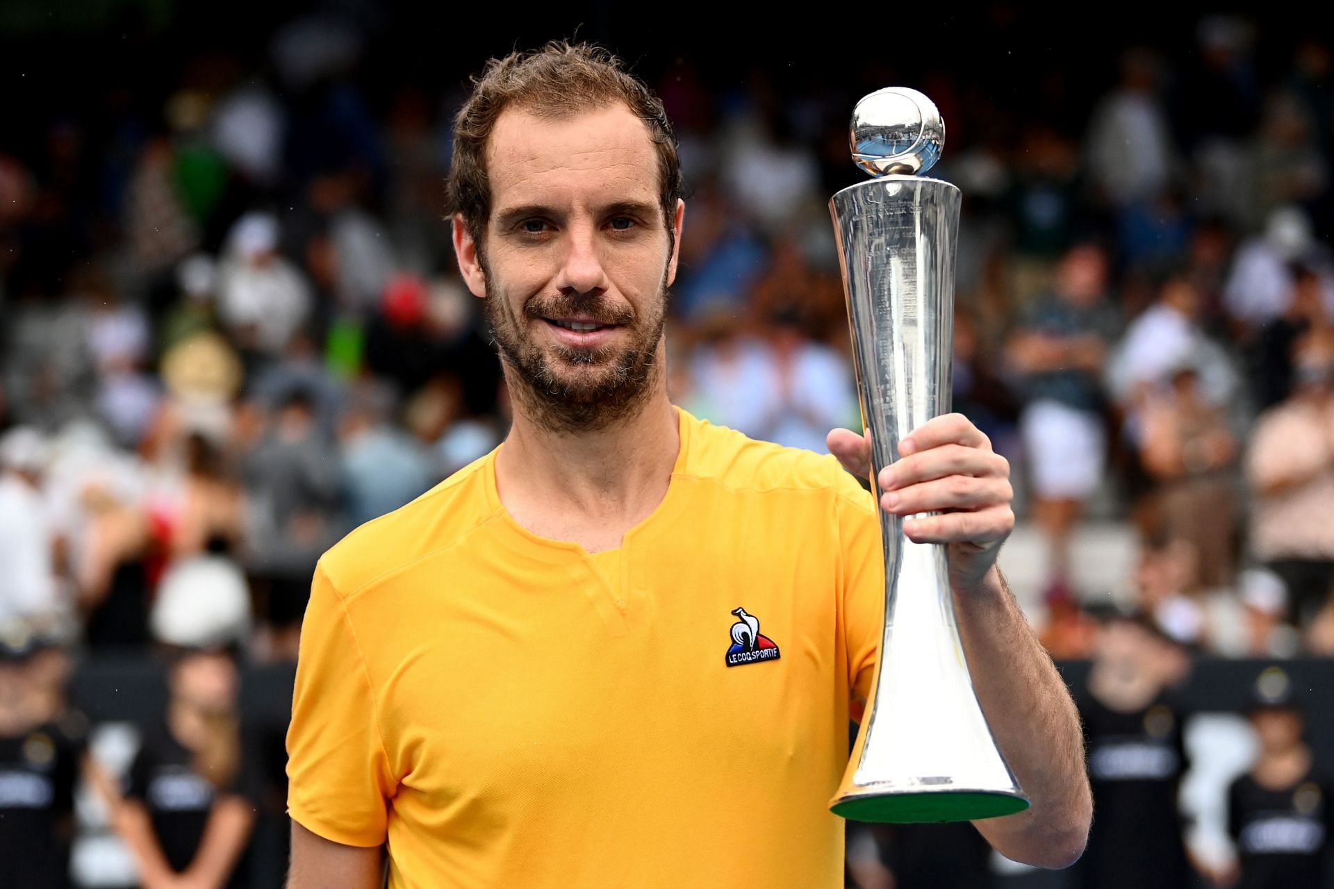 Richard Gasquet is the defending champion at the 2024 ASB Classic.