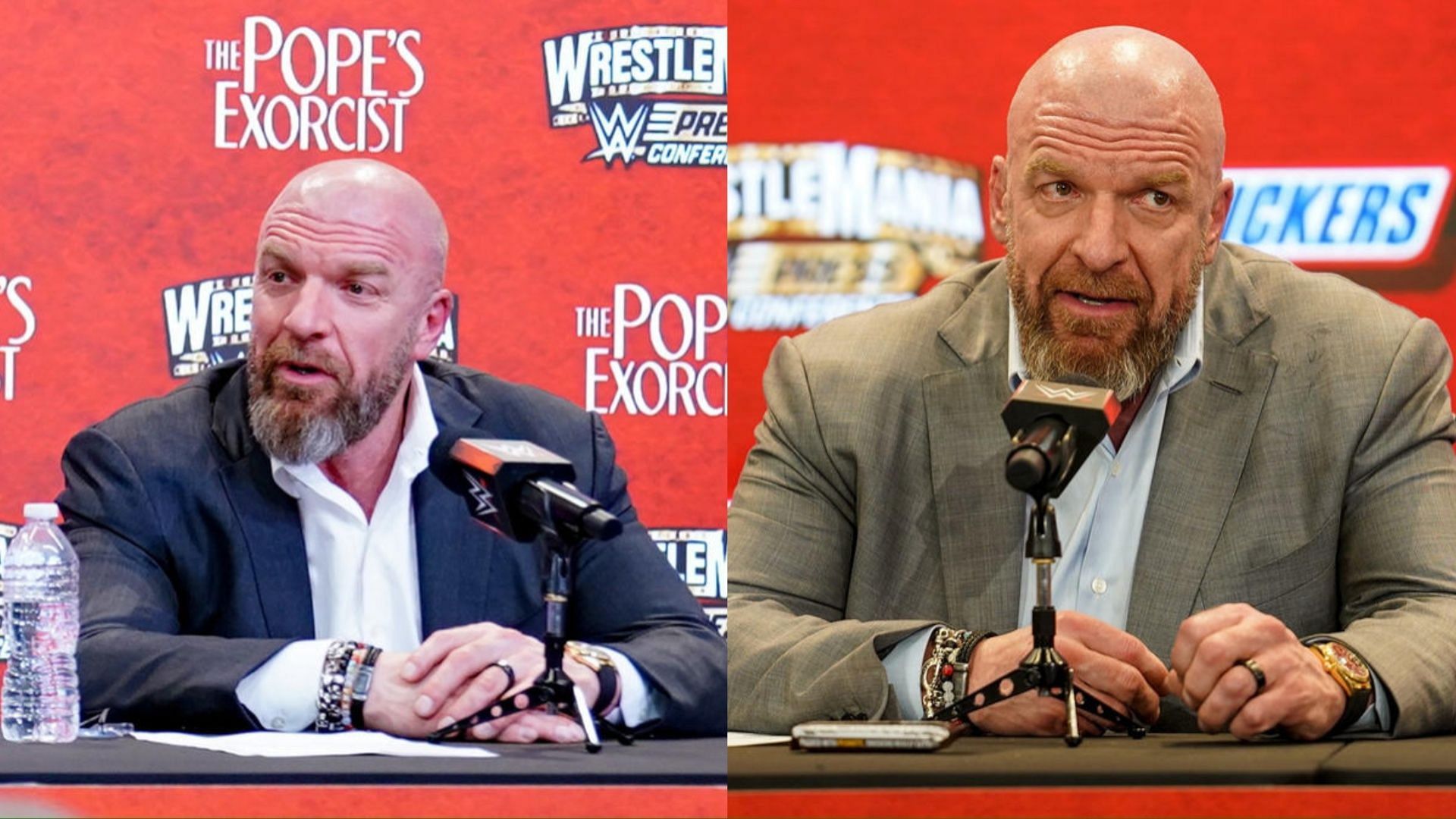 Triple H at WrestleMania 39 press conference
