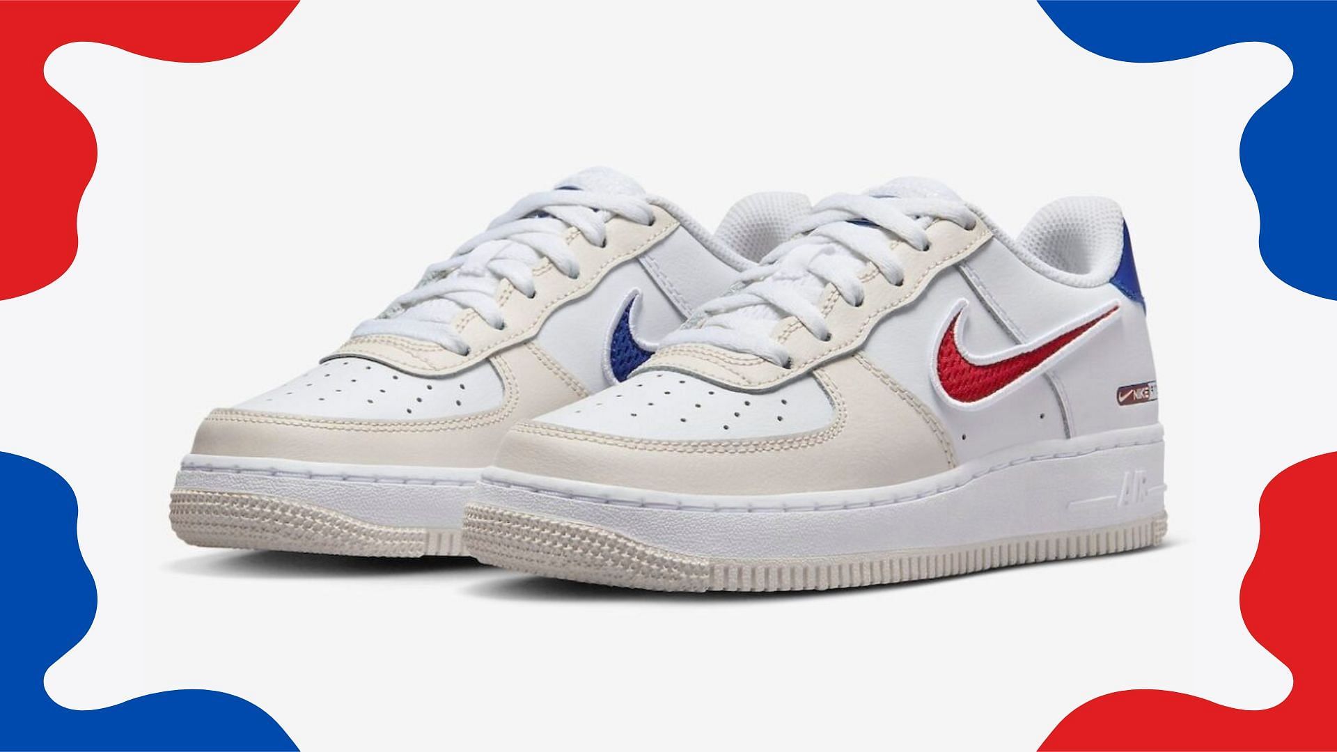 Nike Air Force 1 Low 1972 shoes (Image via YouTube/@sneakerssociety)