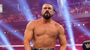 Andrade sends a message to the WWE Universe after returning during the Royal Rumble