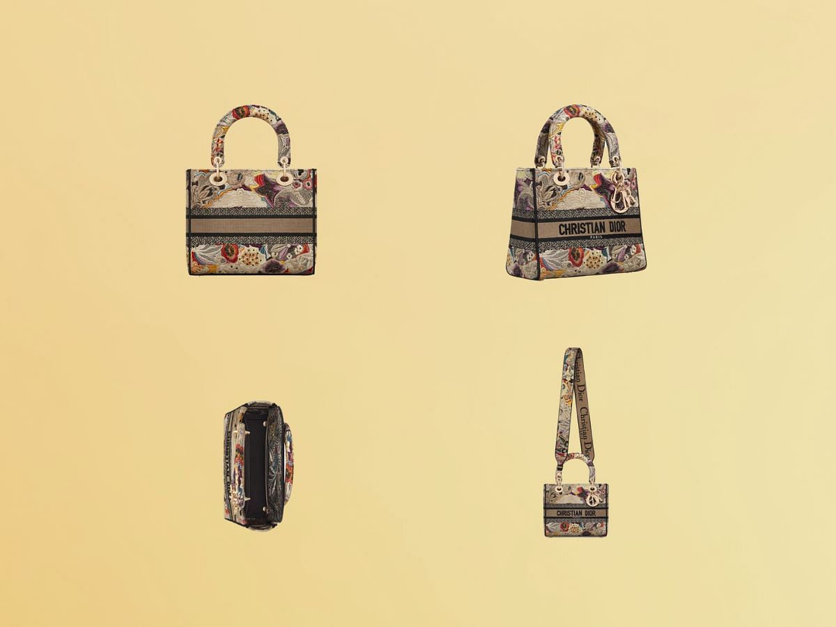 Dior Medium Lady D-Lite bag for Lunar New Year 2024 (Image via Dior)