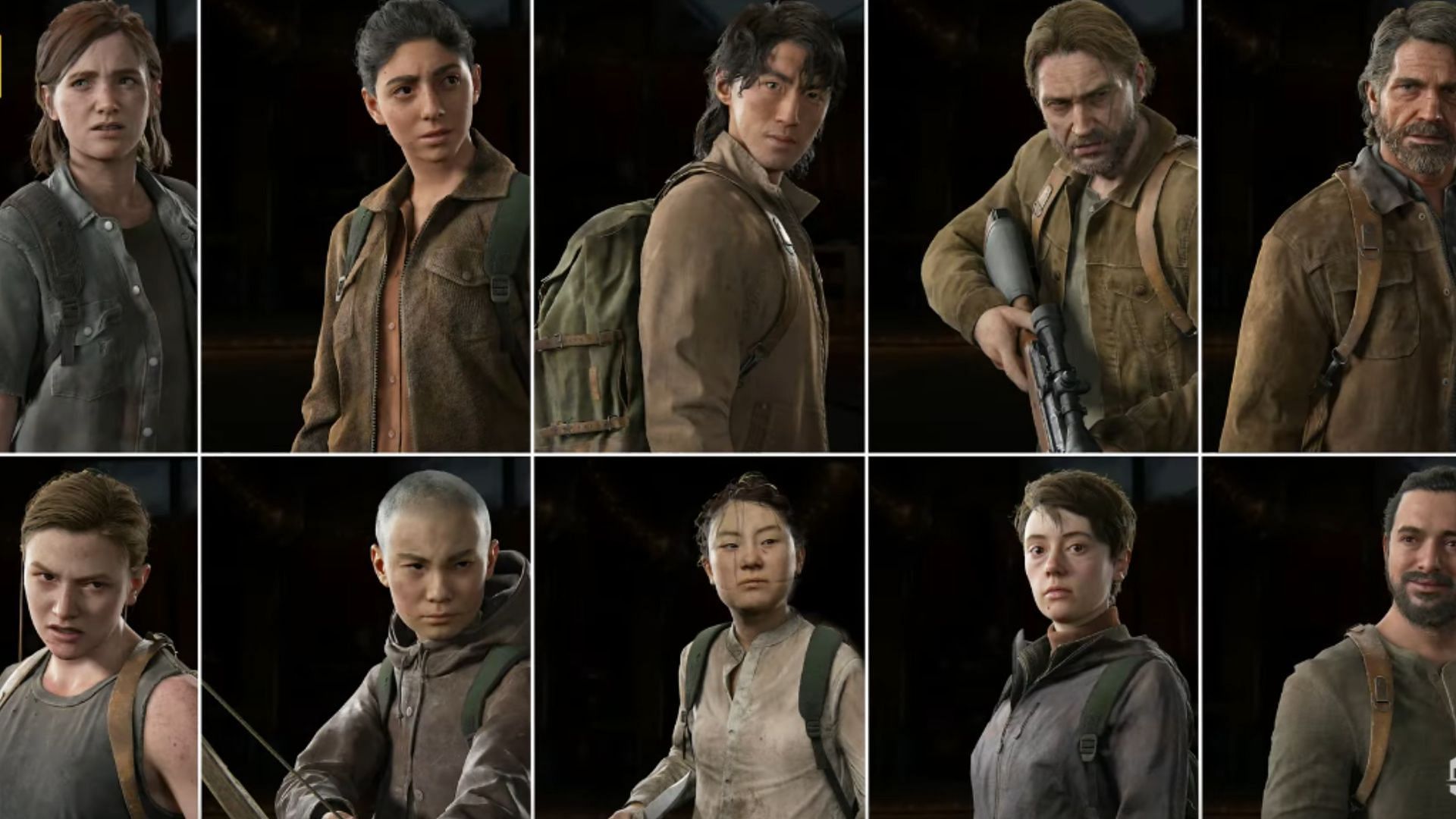 Ellie and Abby&#039;s faction in The Last of Us 2 Remastered No Return mode (Image via Naughty Dog)