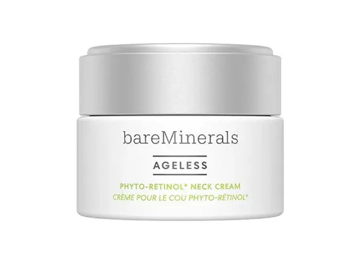 BareMinerals Ageless Phyto-Retinol Neck Cream (image via Amazon)