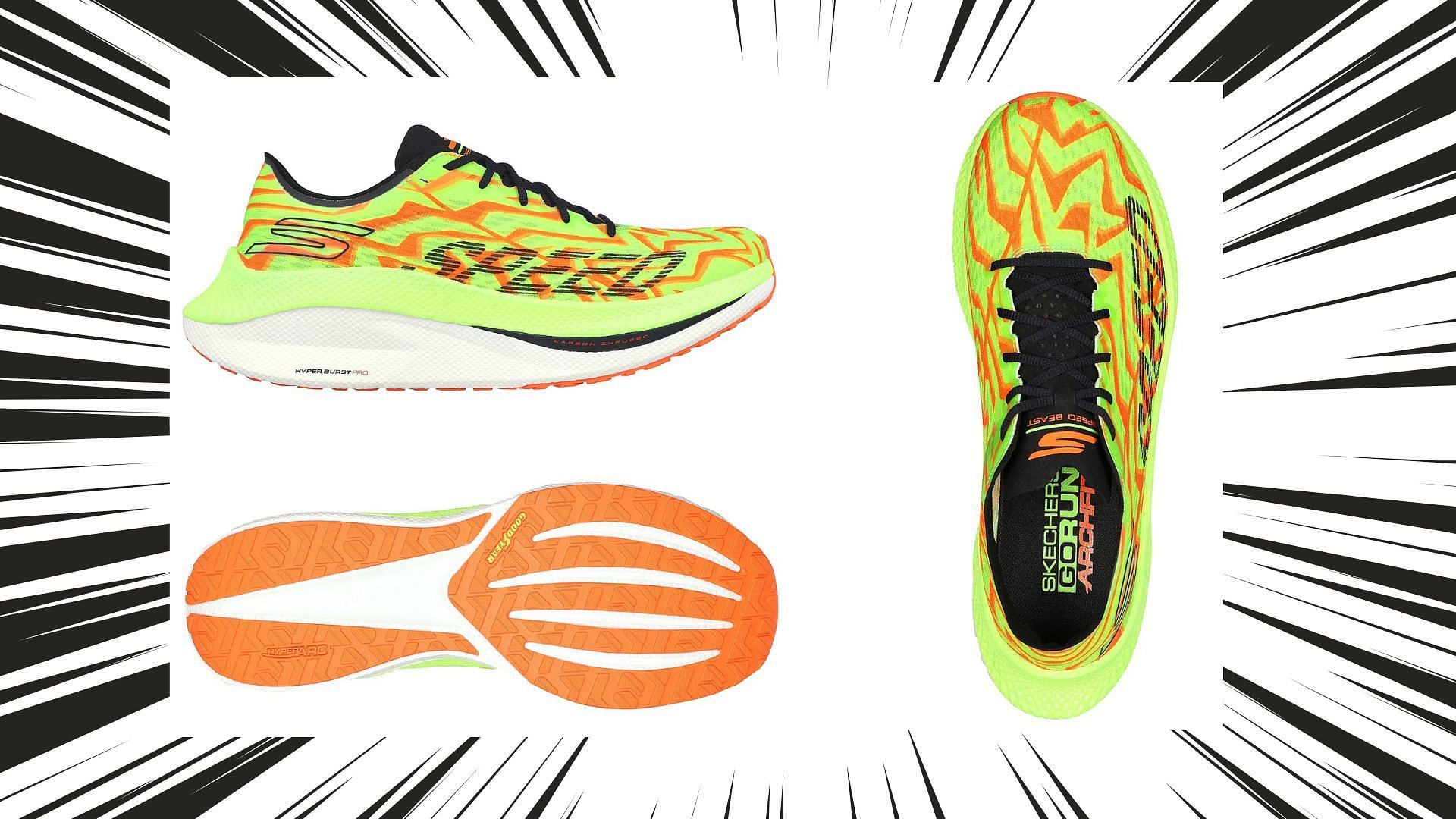 Skechers GO RUN Speed Beast shoes can be a perfect choice for marathon runners