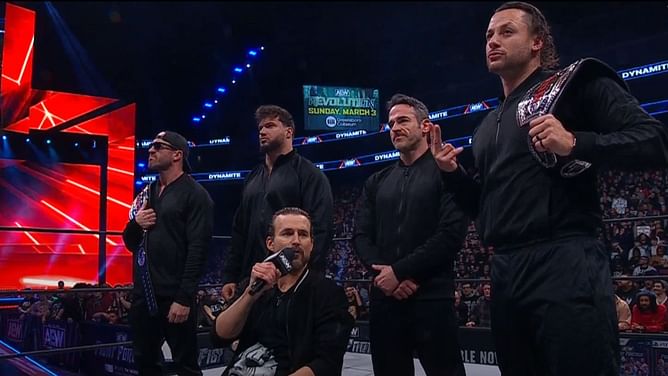 Adam Cole (aka The Devil) debuts new theme song and reveals faction name on AEW Dynamite