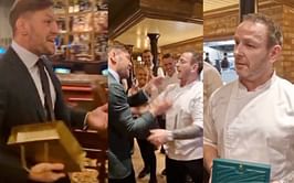 Watch: Conor McGregor surprises Black Forge Inn's head chef with a stunning Rolex on 50th birthday