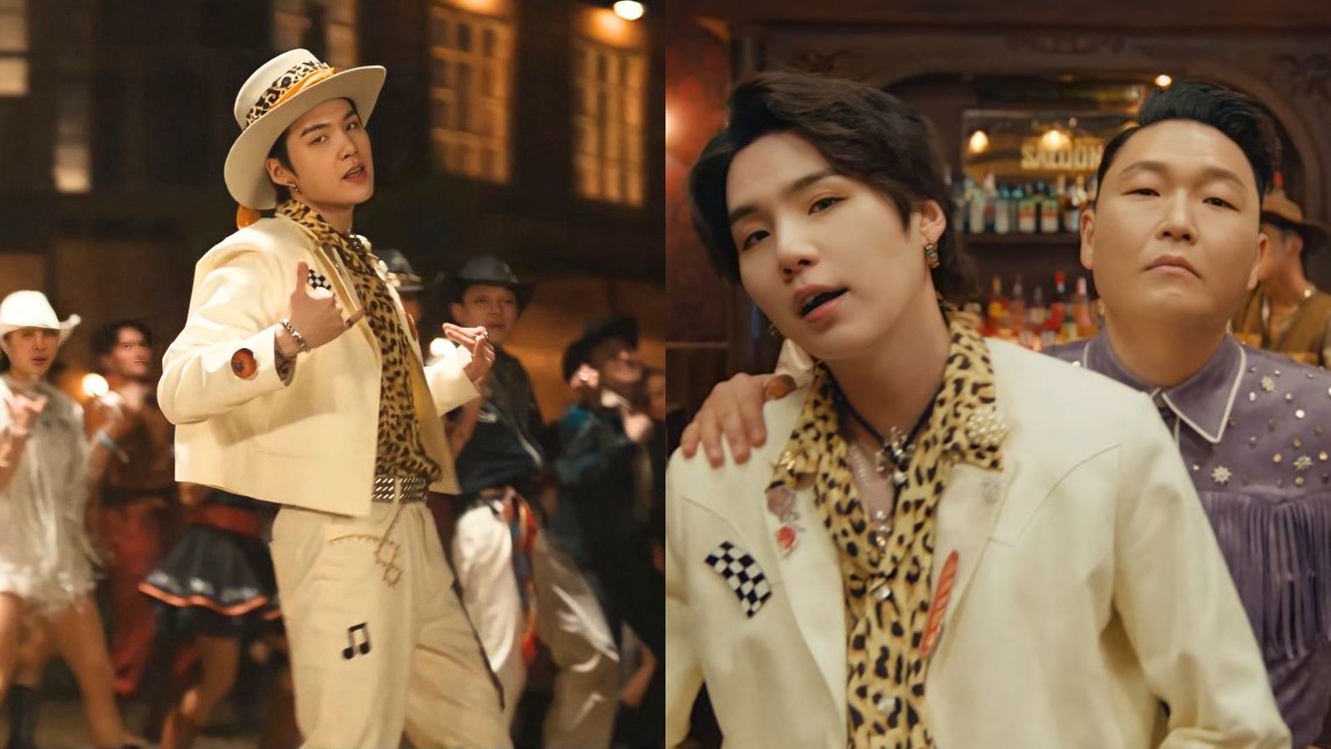 Suga and PSY