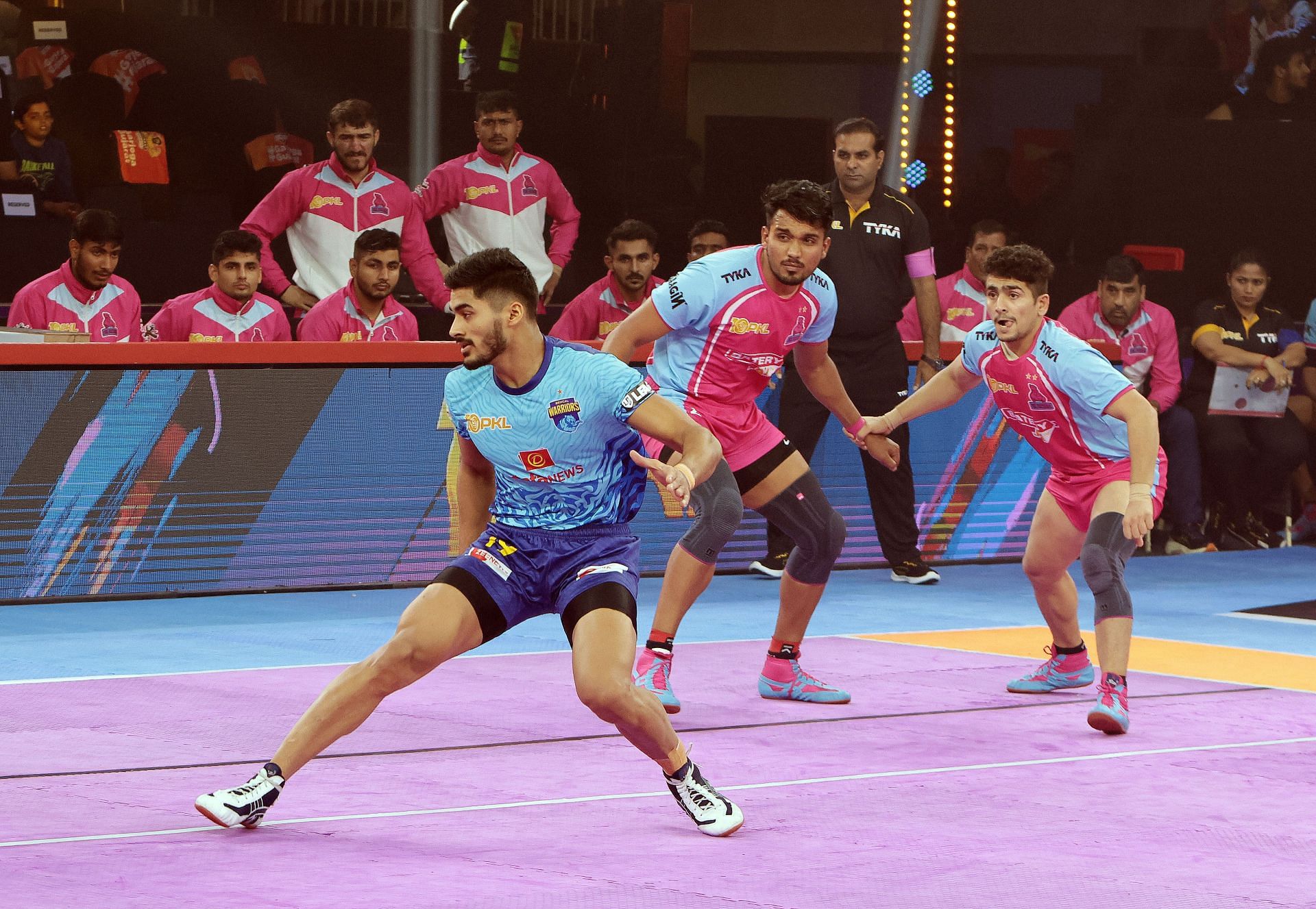 Jaipur Pink Panthers vs Bengal Warriors