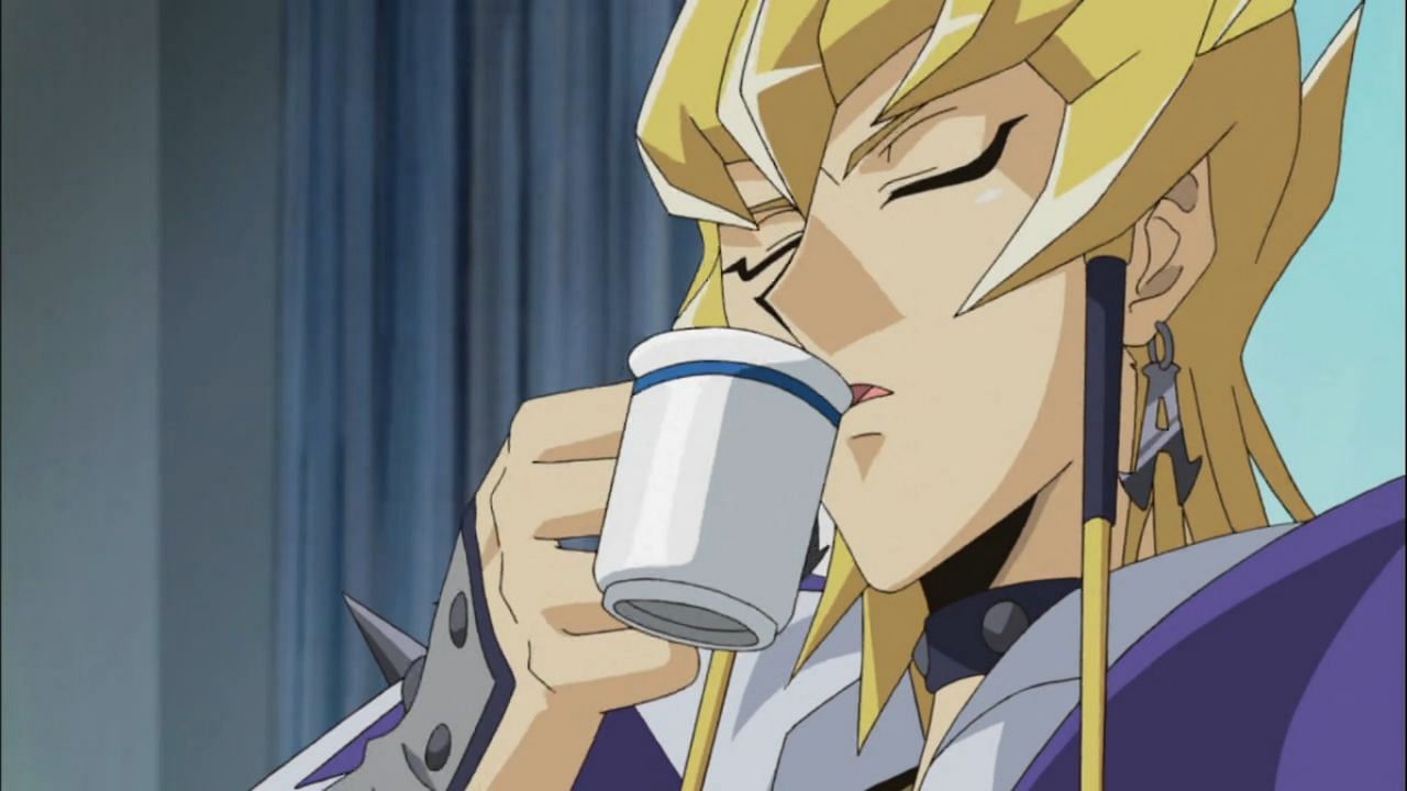 Jack Atlas as seen in the Yu-Gi-Oh! 5D&#039;s anime (image via Studio Gallop)