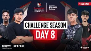 ESL BGMI Pro Series 2024 Challenge Season Day 8: Teams, map schedule, and more
