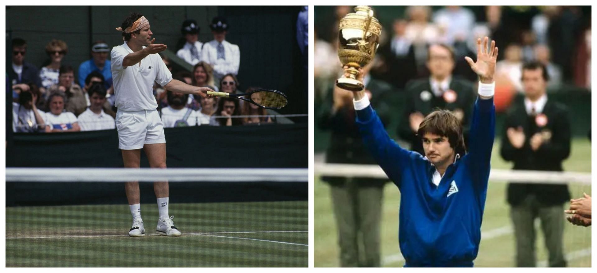 Connors and McEnroe played other 34 times during their illustrious careers