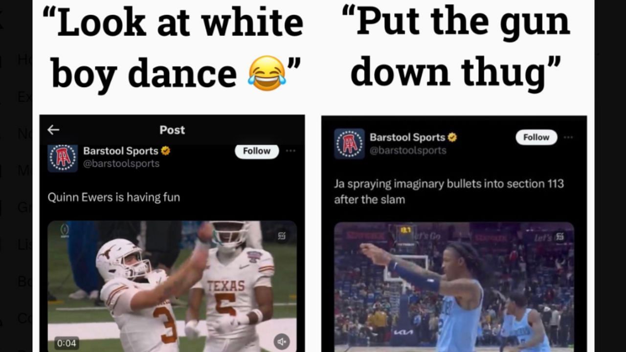 Sports fans react to Barstool Sports headlines between Ja Morant